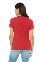 BELLA+CANVAS Women's Relaxed Triblend Tee BC6413 — Red Triblend