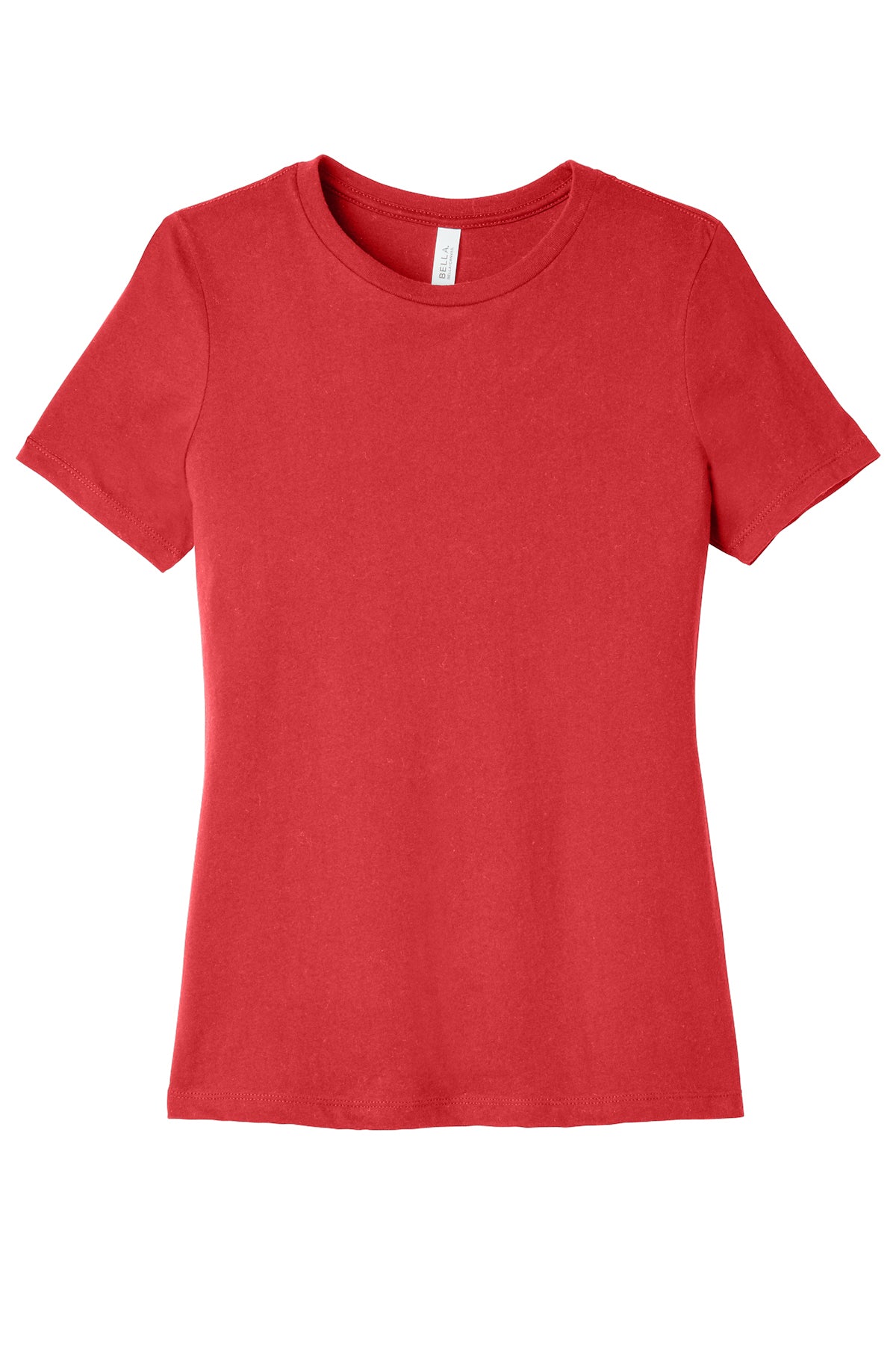 BELLA+CANVAS Women's Relaxed Triblend Tee BC6413 — Red Triblend