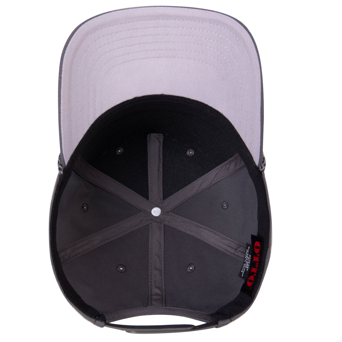 OTTO 31-068 rope cap in Charcoal Gray