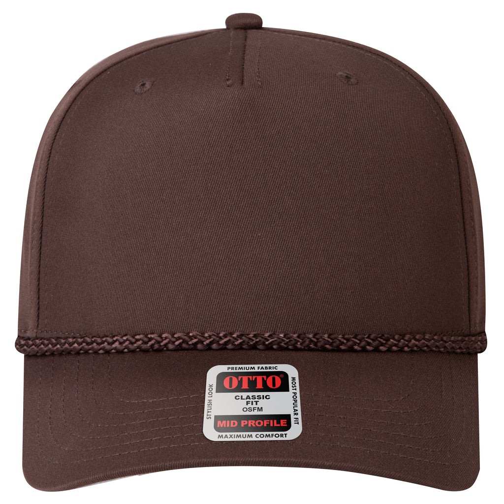 OTTO 31-068 rope cap in Dark Brown