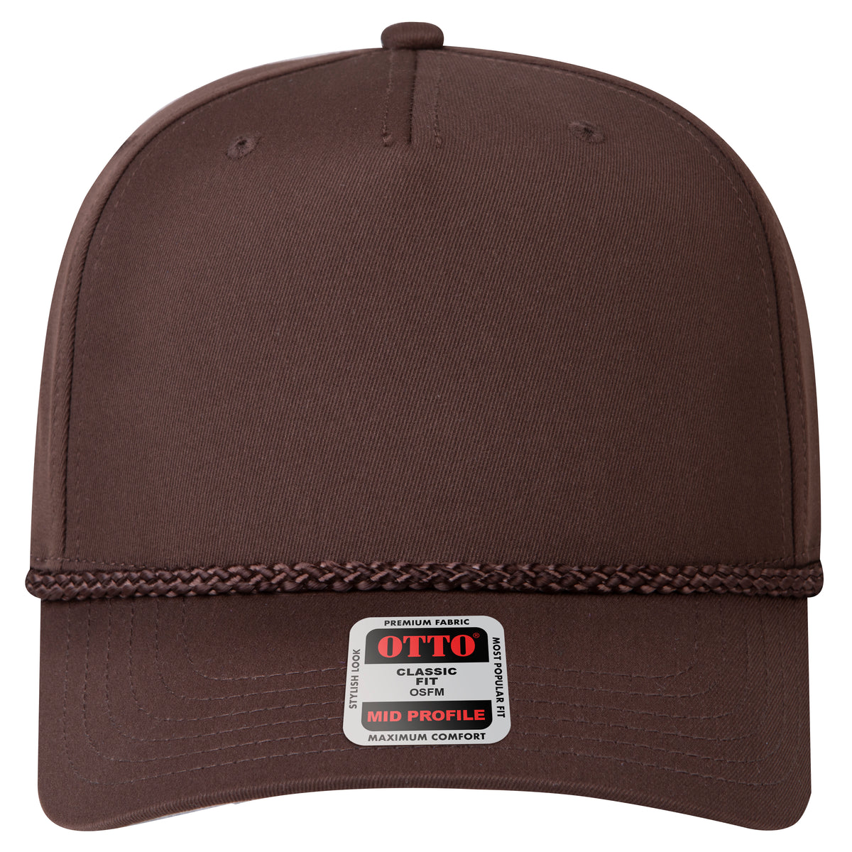 OTTO 31-068 rope cap in Dark Brown