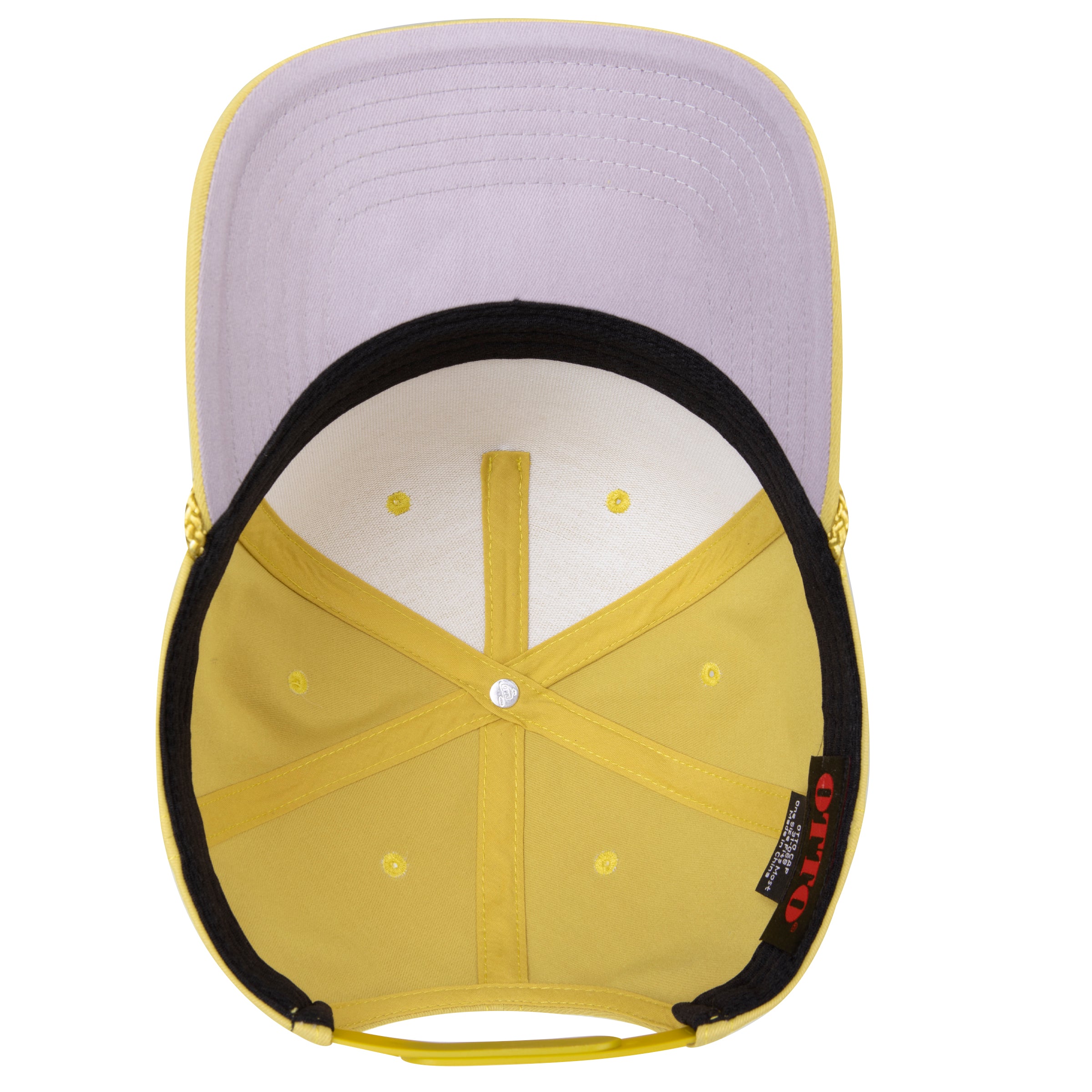 OTTO 31-068 rope cap in Mustard Green
