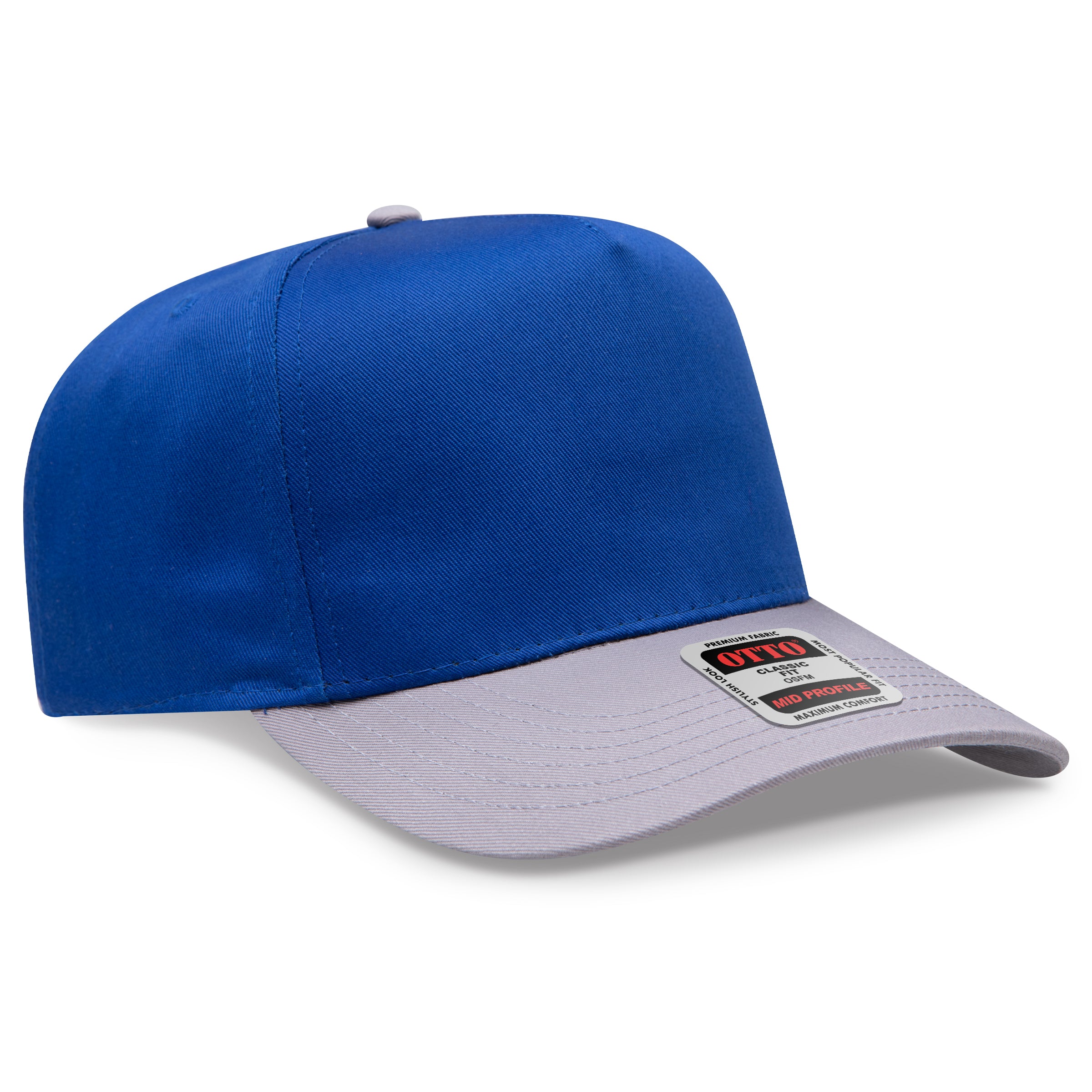 OTTO 5 Panel Mid Profile Baseball Cap 31-069