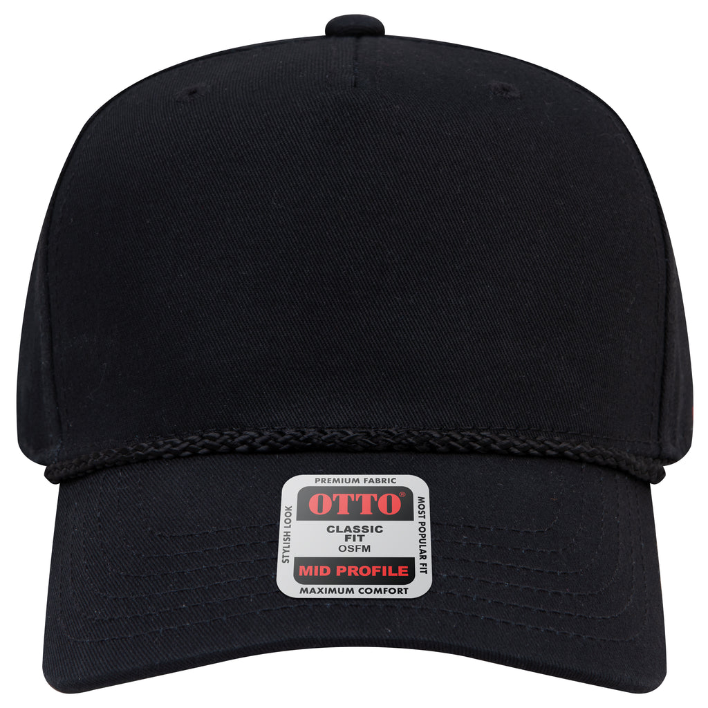 OTTO 31-2 rope cap in Black