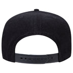 OTTO 31-2 corduroy rope cap in Black Corduroy