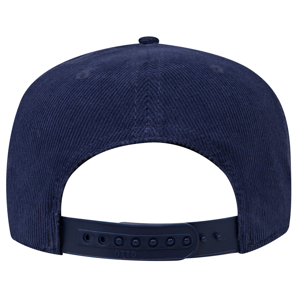 OTTO 31-2 corduroy rope cap in Navy Corduroy