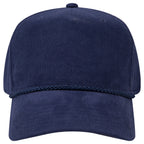 OTTO 31-2 corduroy rope cap in Navy Corduroy