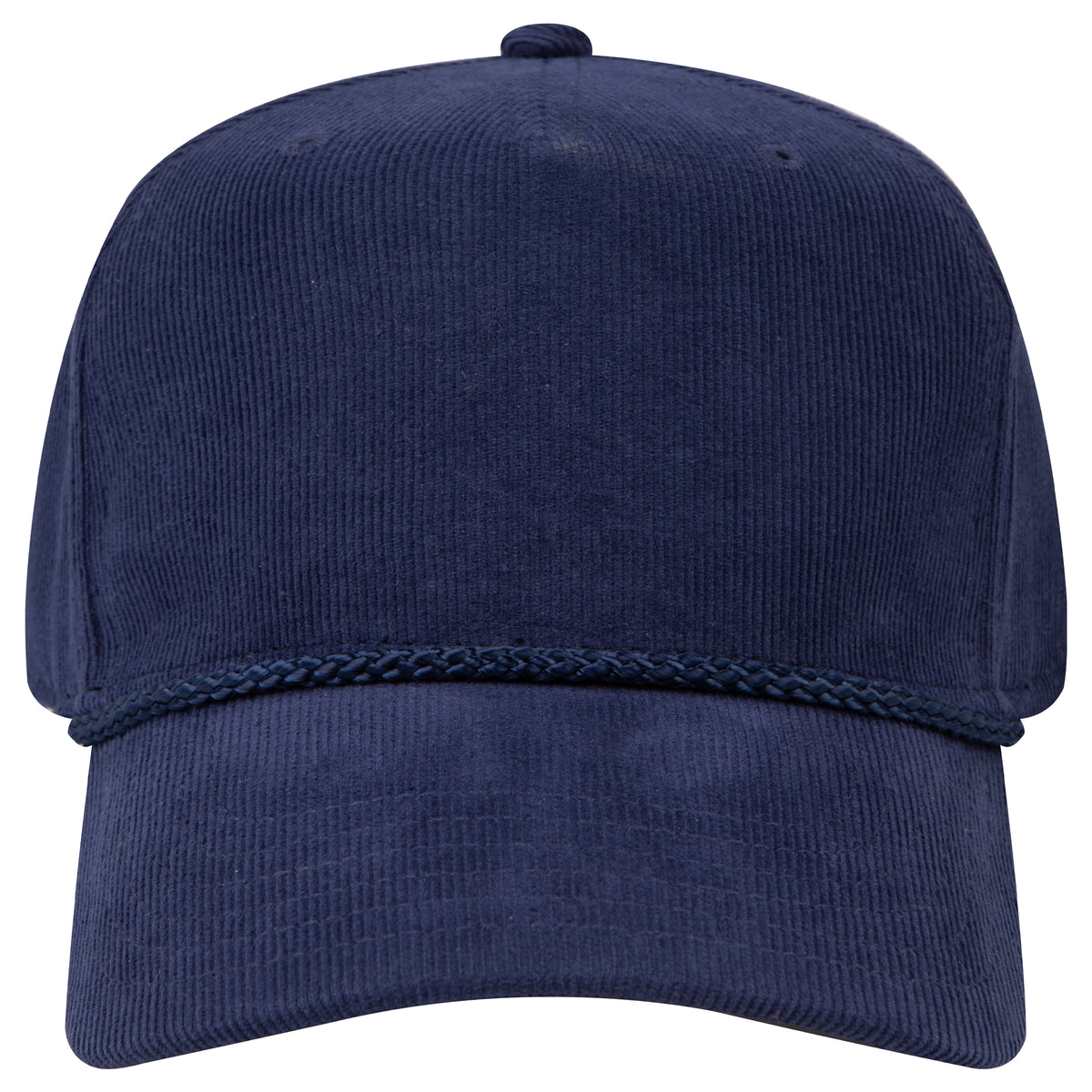 OTTO 31-2 corduroy rope cap in Navy Corduroy