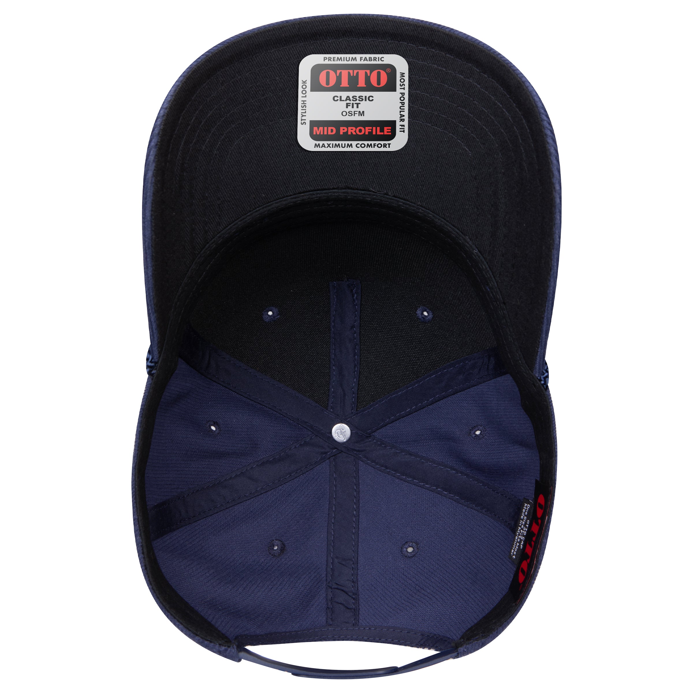 OTTO 31-2 corduroy rope cap in Navy Corduroy