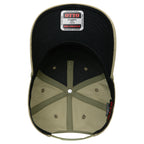 OTTO 31-2 corduroy rope cap in Olive Green Corduroy