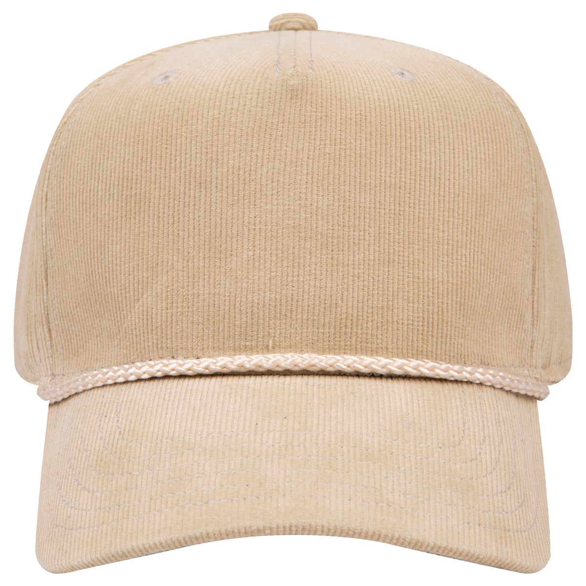OTTO 31-2 corduroy rope cap in Khaki Corduroy