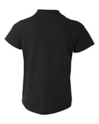 BELLA+CANVAS 3001Y youth black, back view