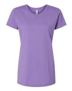 LAT 3516 Women's Fine Jersey Tee in Lavender