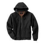 DRI DUCK 7033 Crossfire full-zip hoodie in Black