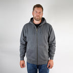 DRI DUCK 7033 Crossfire hoodie, Dark Oxford detail