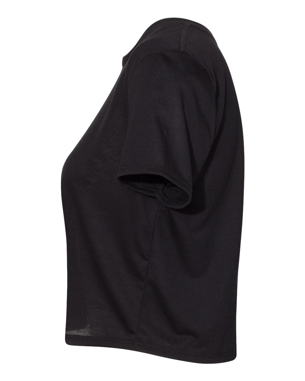 BELLA+CANVAS 8882 black, side detail