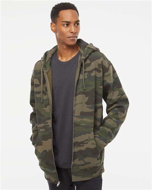Unisex Heavyweight Full-Zip Hooded Sweatshirt