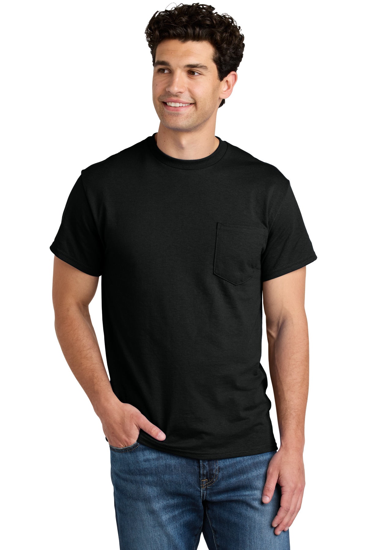 Gildan DryBlend Pocket Tee 8300