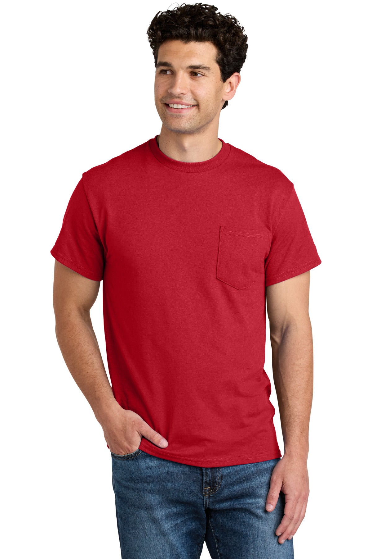 Gildan DryBlend Pocket Tee 8300