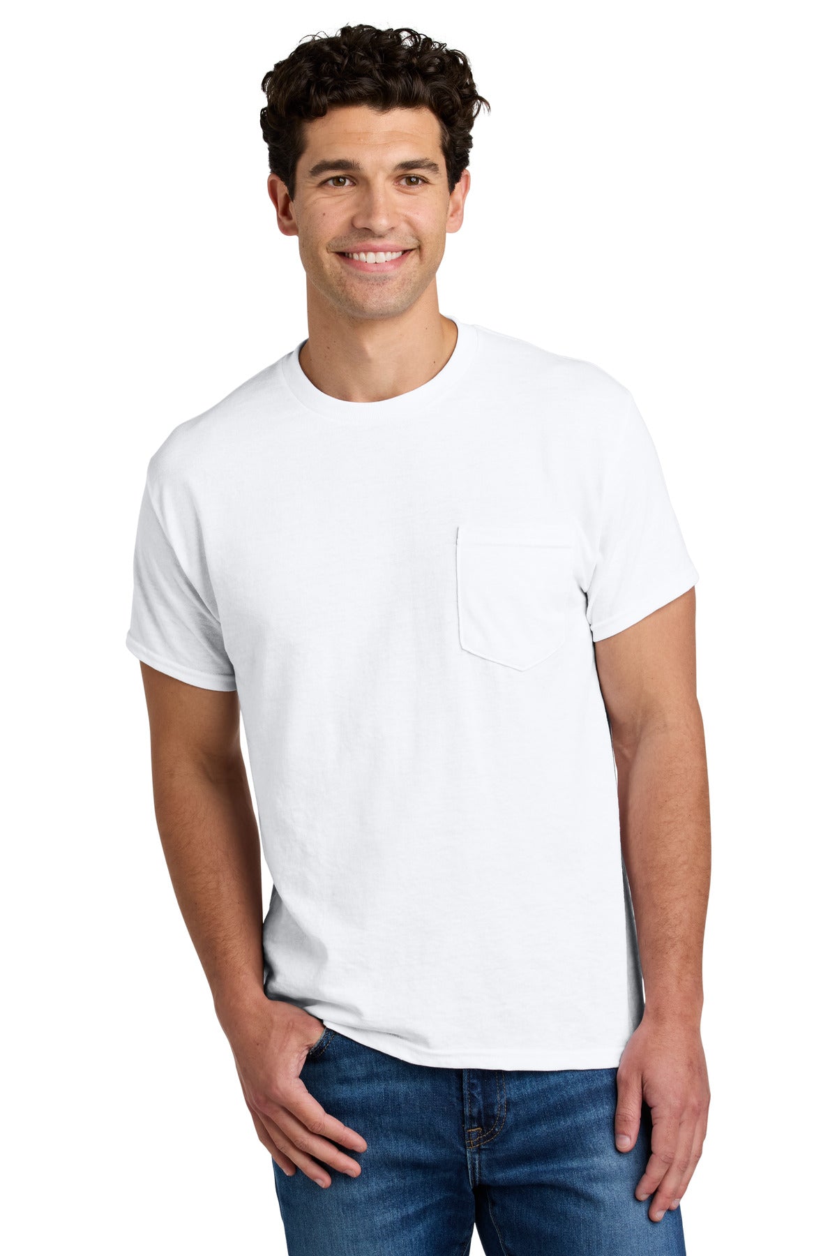 Gildan DryBlend Pocket Tee 8300