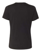 Bella+Canvas 6413 women's relaxed triblend tee, back view