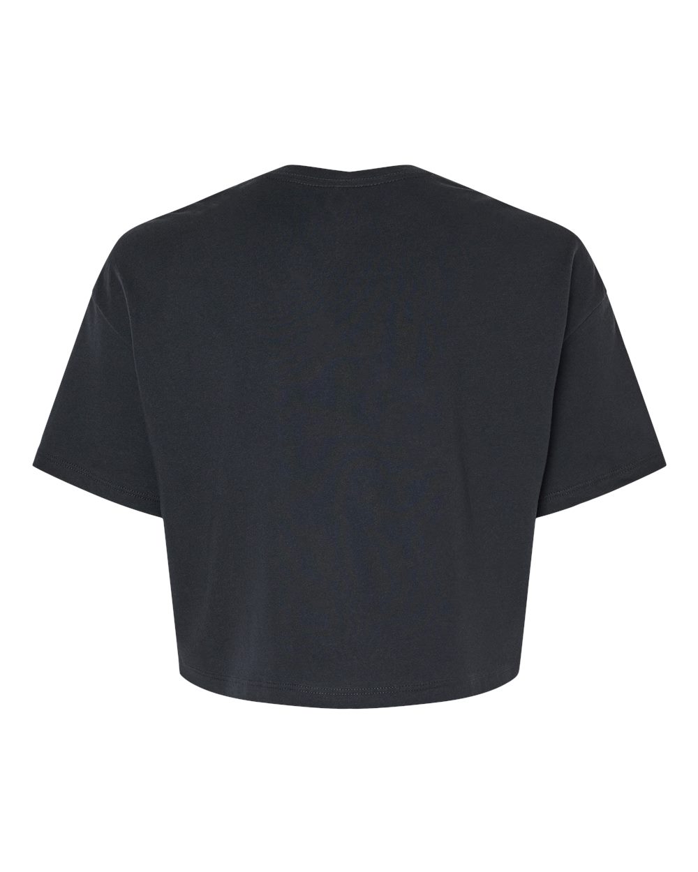 Bella+Canvas 6482 women's jersey crop tee, back view