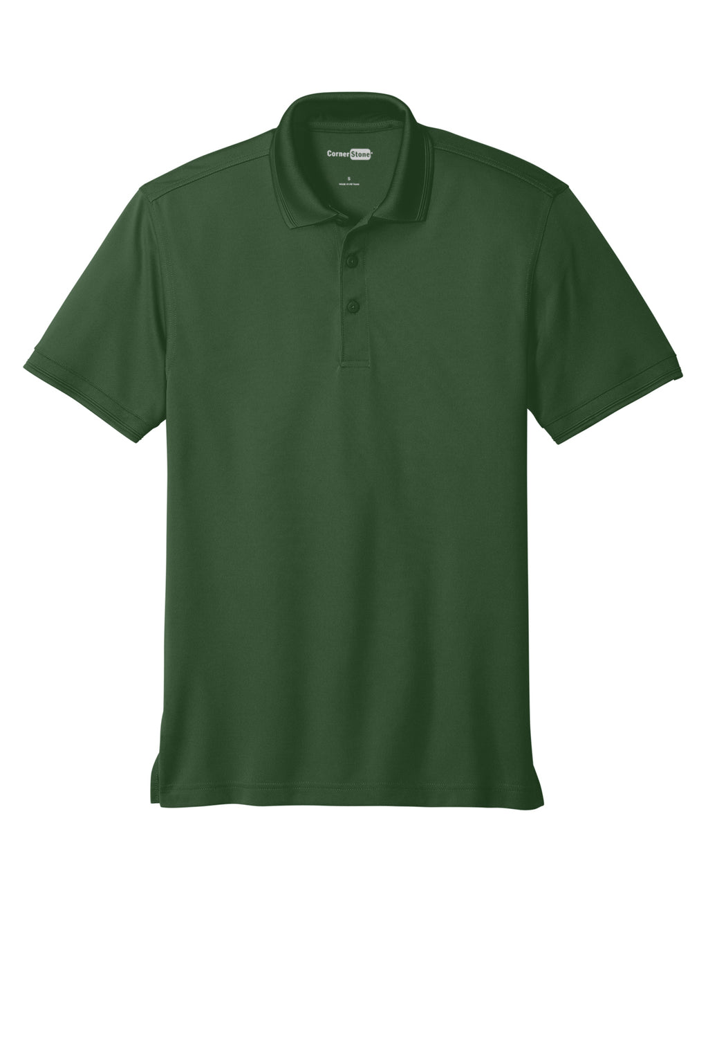 CornerStone Industrial Snag-Proof Pique Polo CS4020 — Dark Green