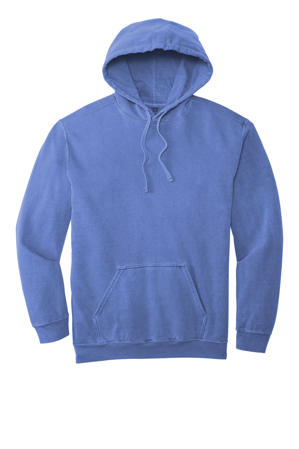 Comfort Colors Ring Spun Hooded Sweatshirt 1567 — Flo Blue