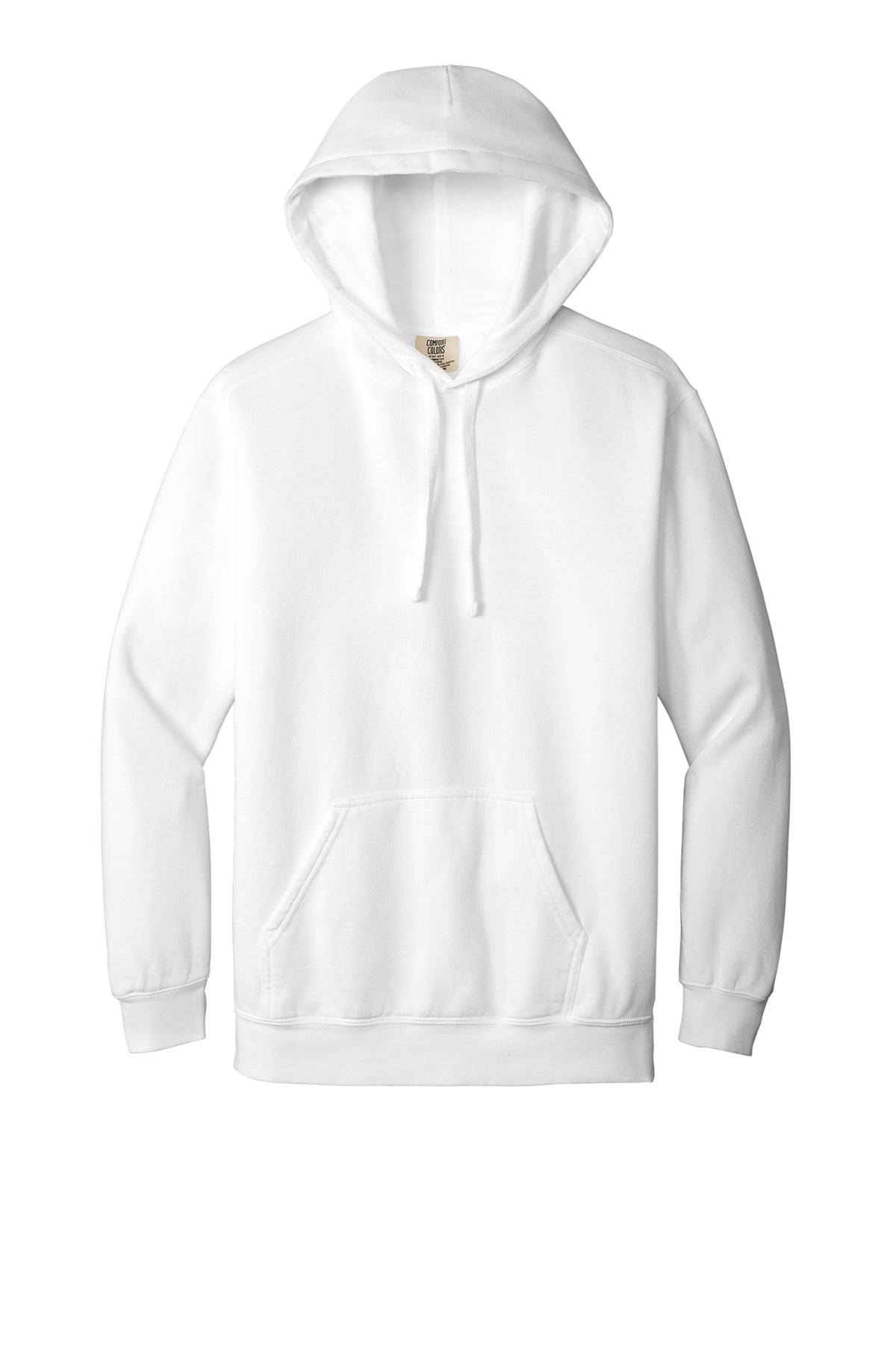 Comfort Colors Ring Spun Hooded Sweatshirt 1567 — White
