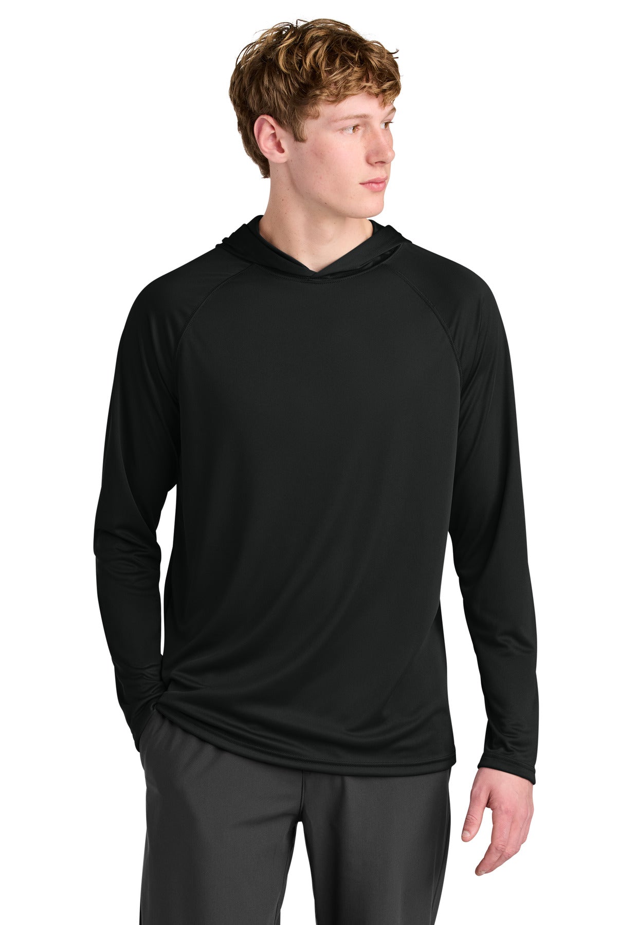 A4 Cooling Performance Hooded Long Sleeve Tee A4N3409
