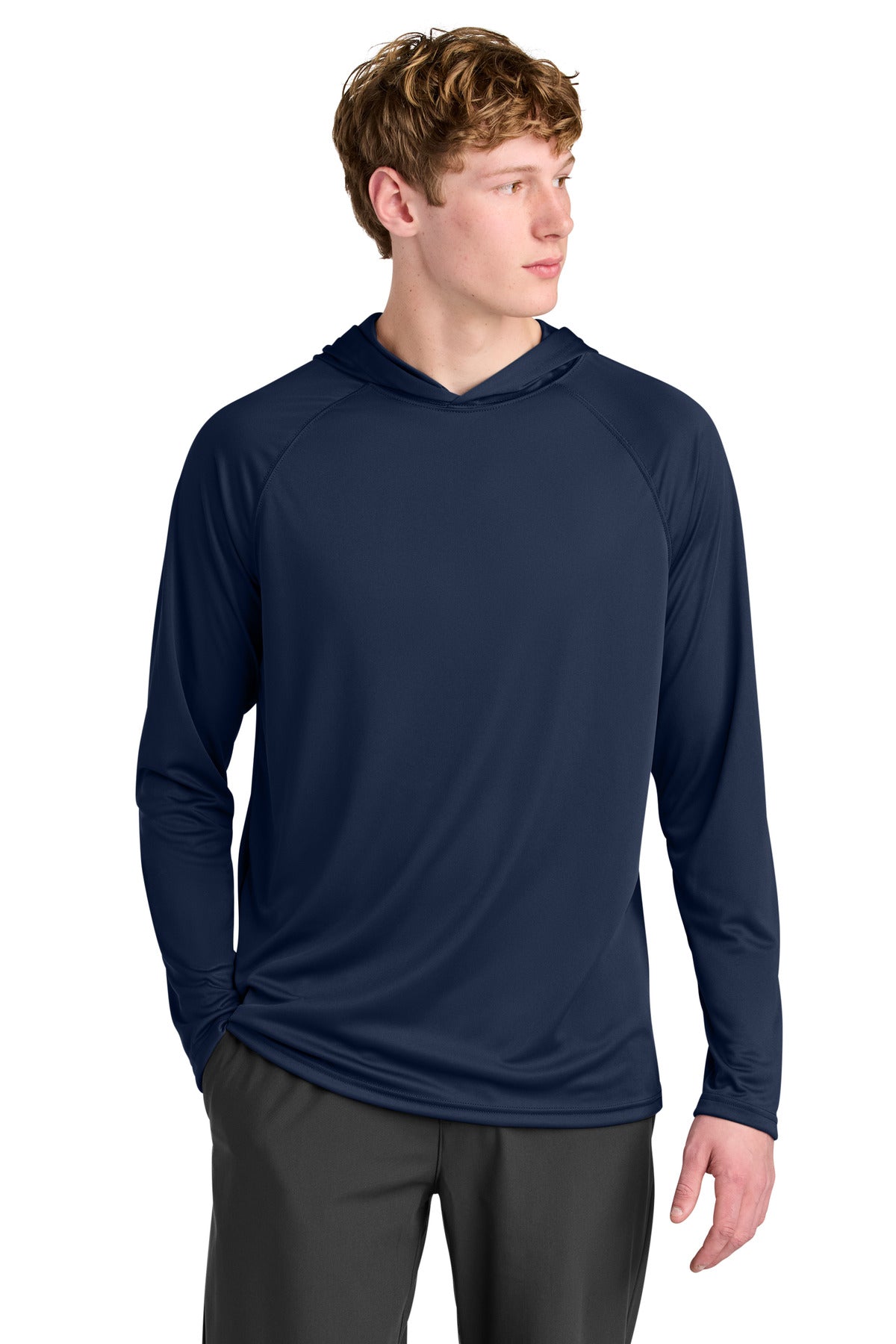 A4 Cooling Performance Hooded Long Sleeve Tee A4N3409