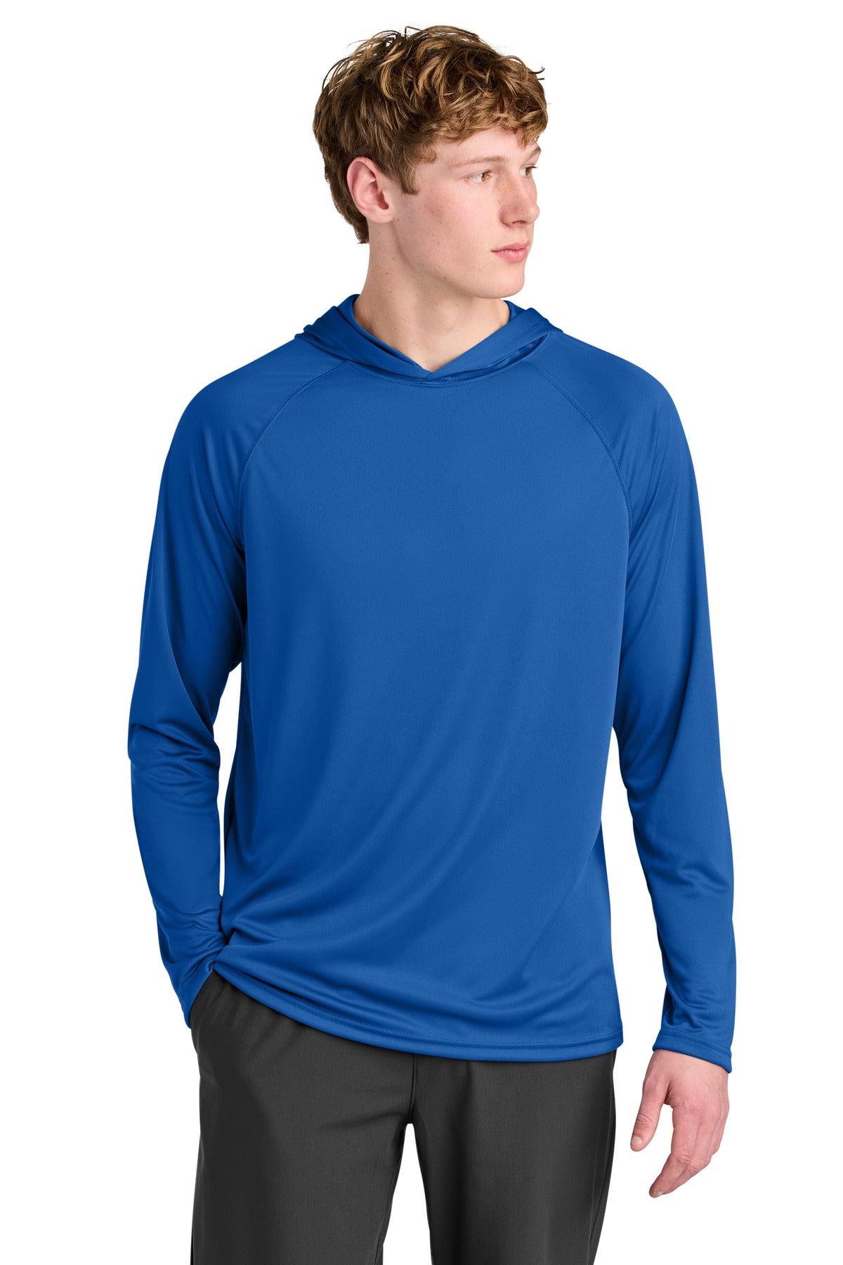 A4 Cooling Performance Hooded Long Sleeve Tee A4N3409