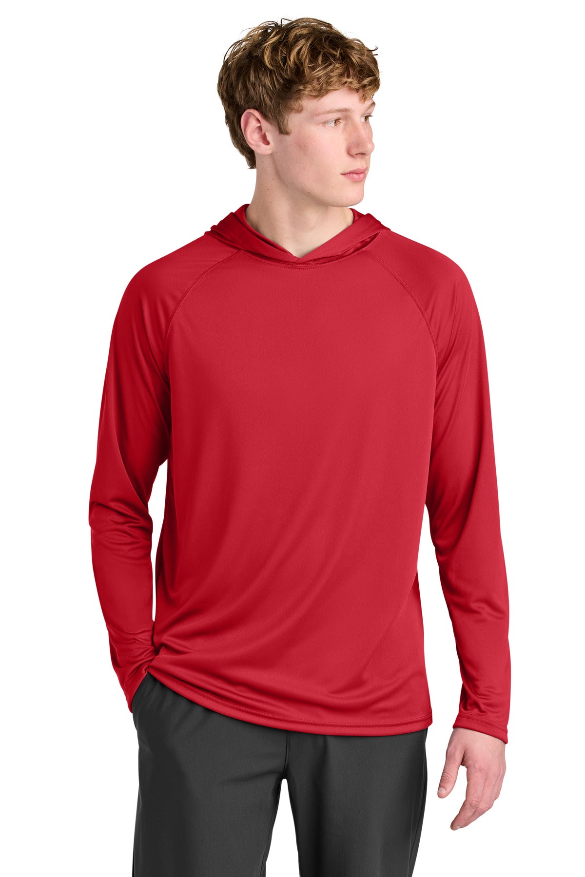 A4 Cooling Performance Hooded Long Sleeve Tee A4N3409