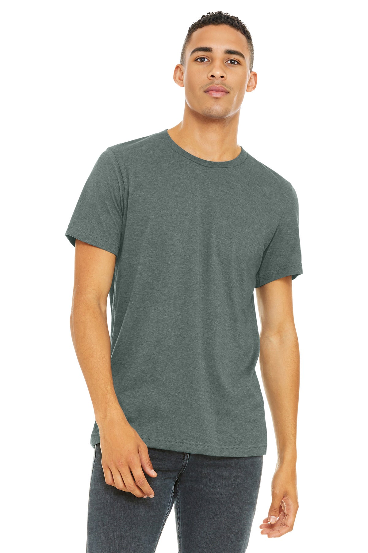 BELLA+CANVAS Unisex Heather CVC Tee BC3001CVC