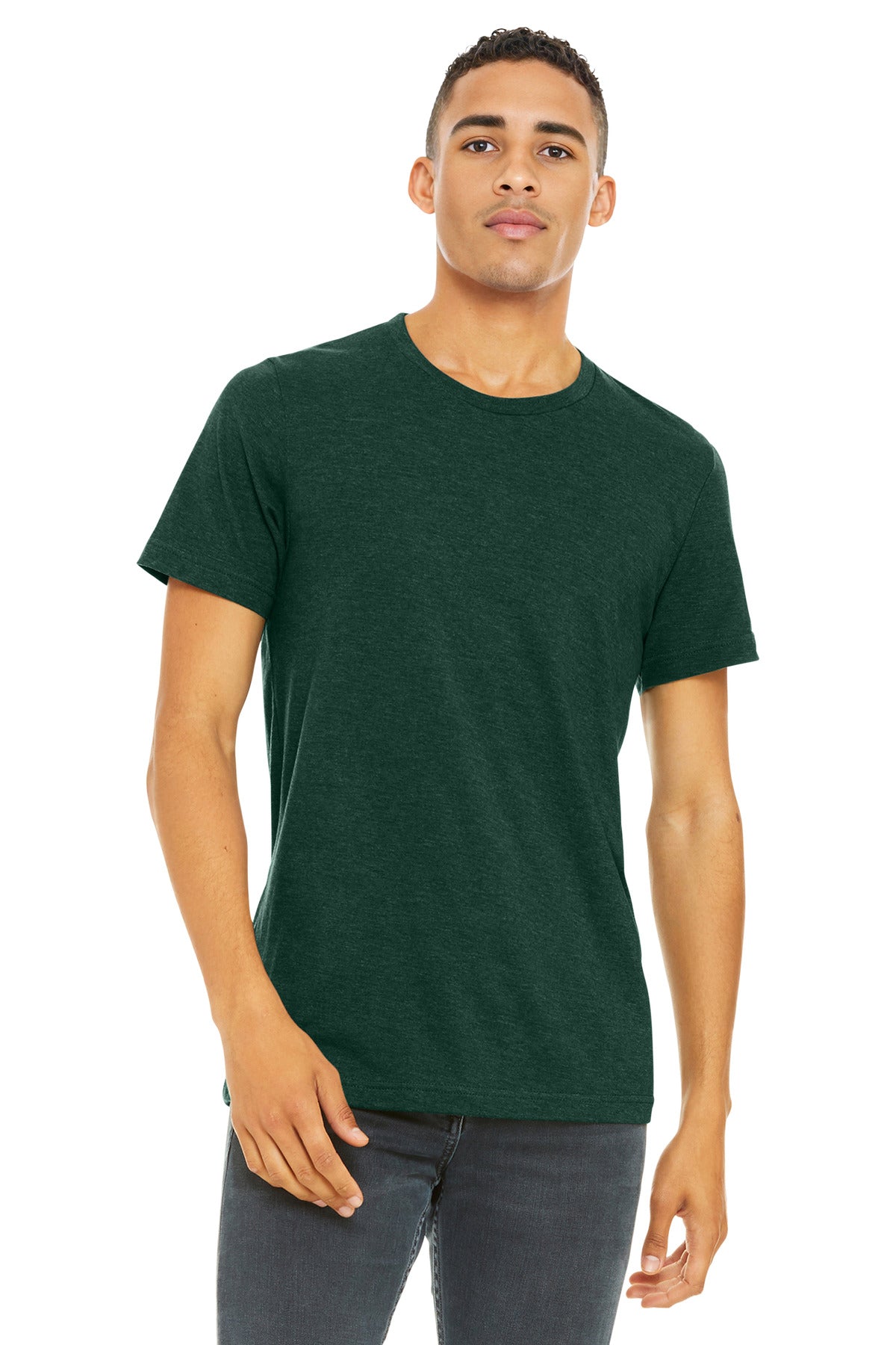 BELLA+CANVAS Unisex Heather CVC Tee BC3001CVC