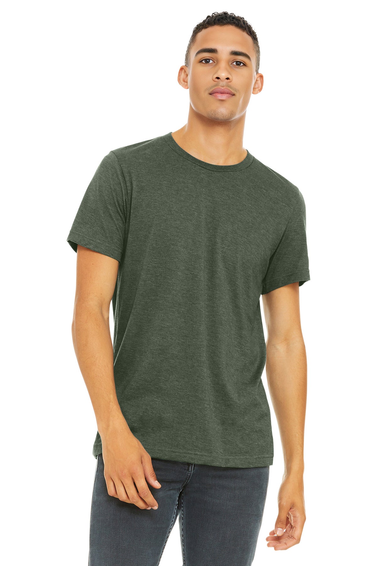 BELLA+CANVAS Unisex Heather CVC Tee BC3001CVC