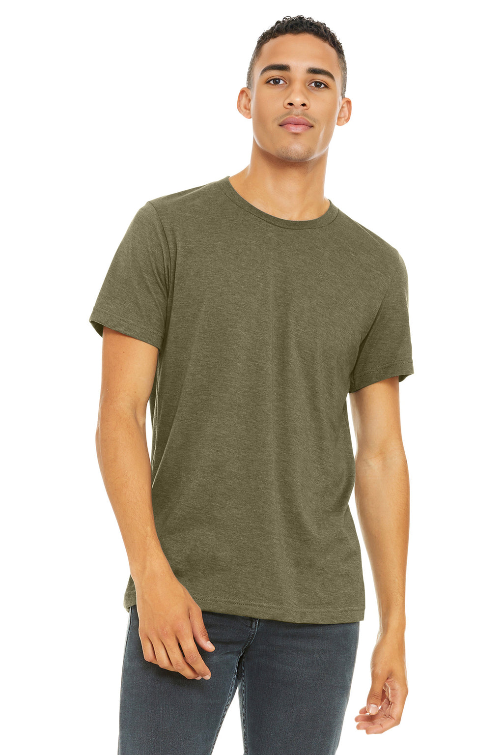 BELLA+CANVAS Unisex Heather CVC Tee BC3001CVC