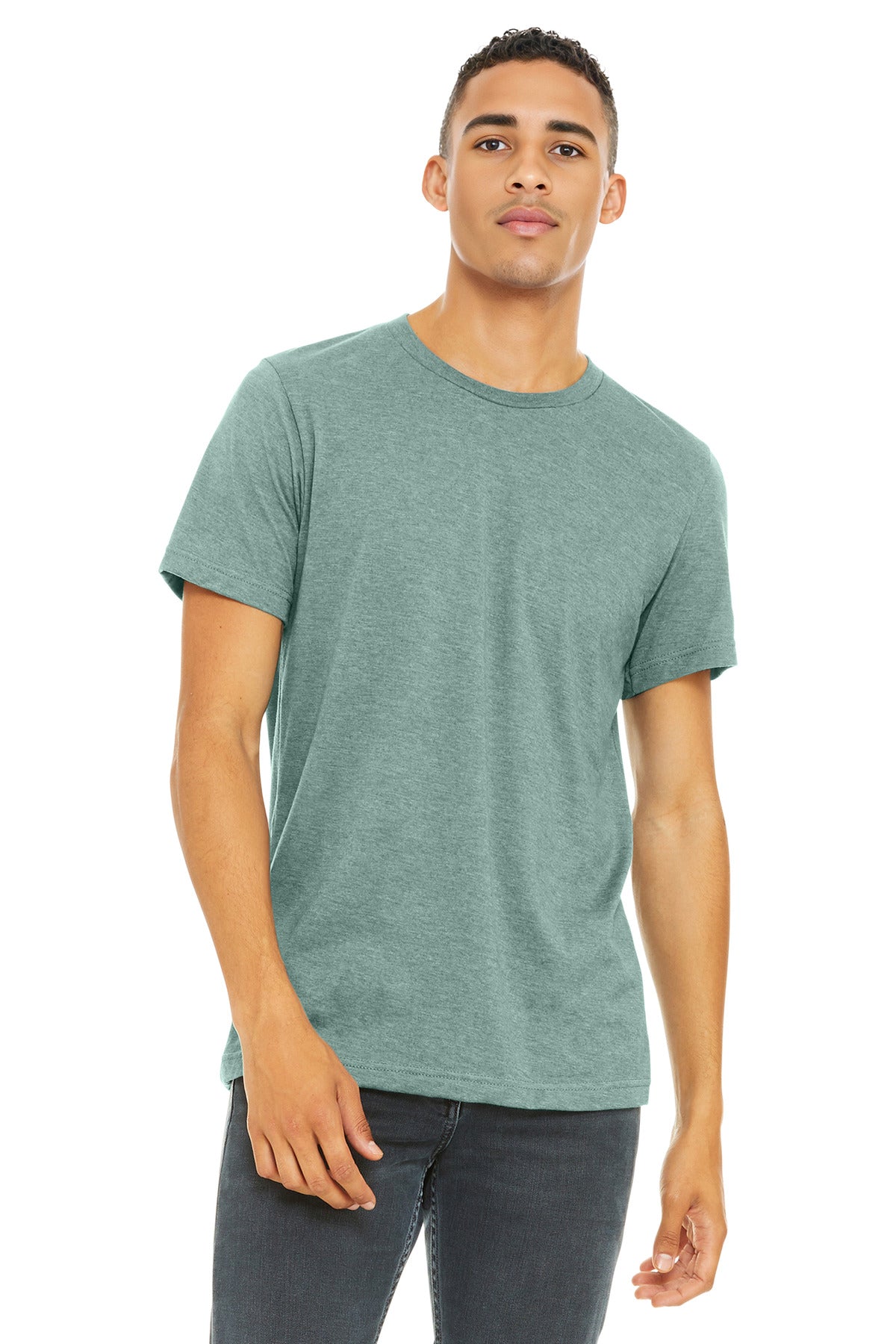 BELLA+CANVAS Unisex Heather CVC Tee BC3001CVC