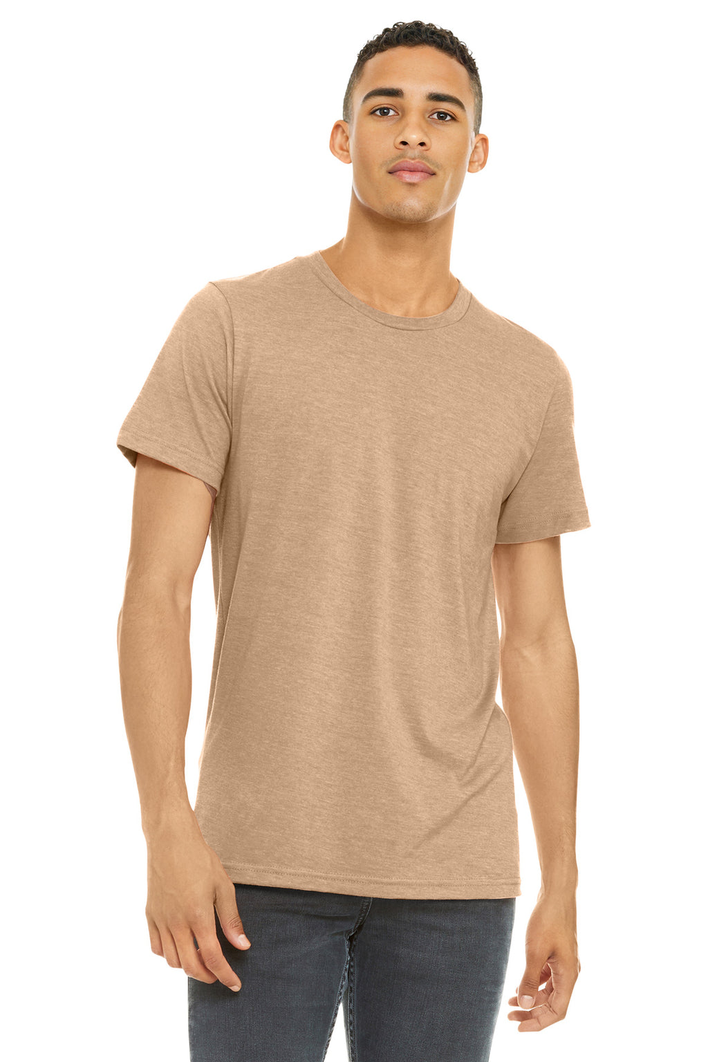 BELLA+CANVAS Unisex Heather CVC Tee BC3001CVC
