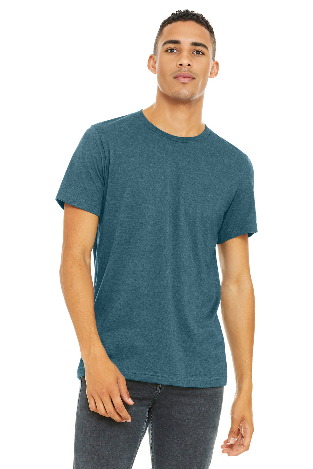 BELLA+CANVAS Unisex Heather CVC Tee BC3001CVC