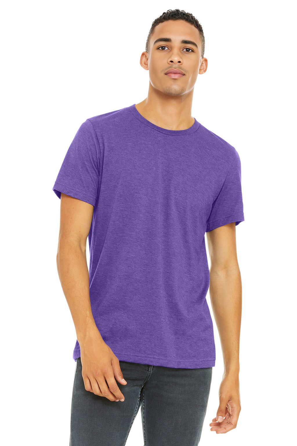 BELLA+CANVAS Unisex Heather CVC Tee BC3001CVC