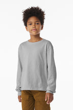 BELLA+CANVAS Youth 6-Ounce Heavyweight Long Sleeve Tee BC3511Y