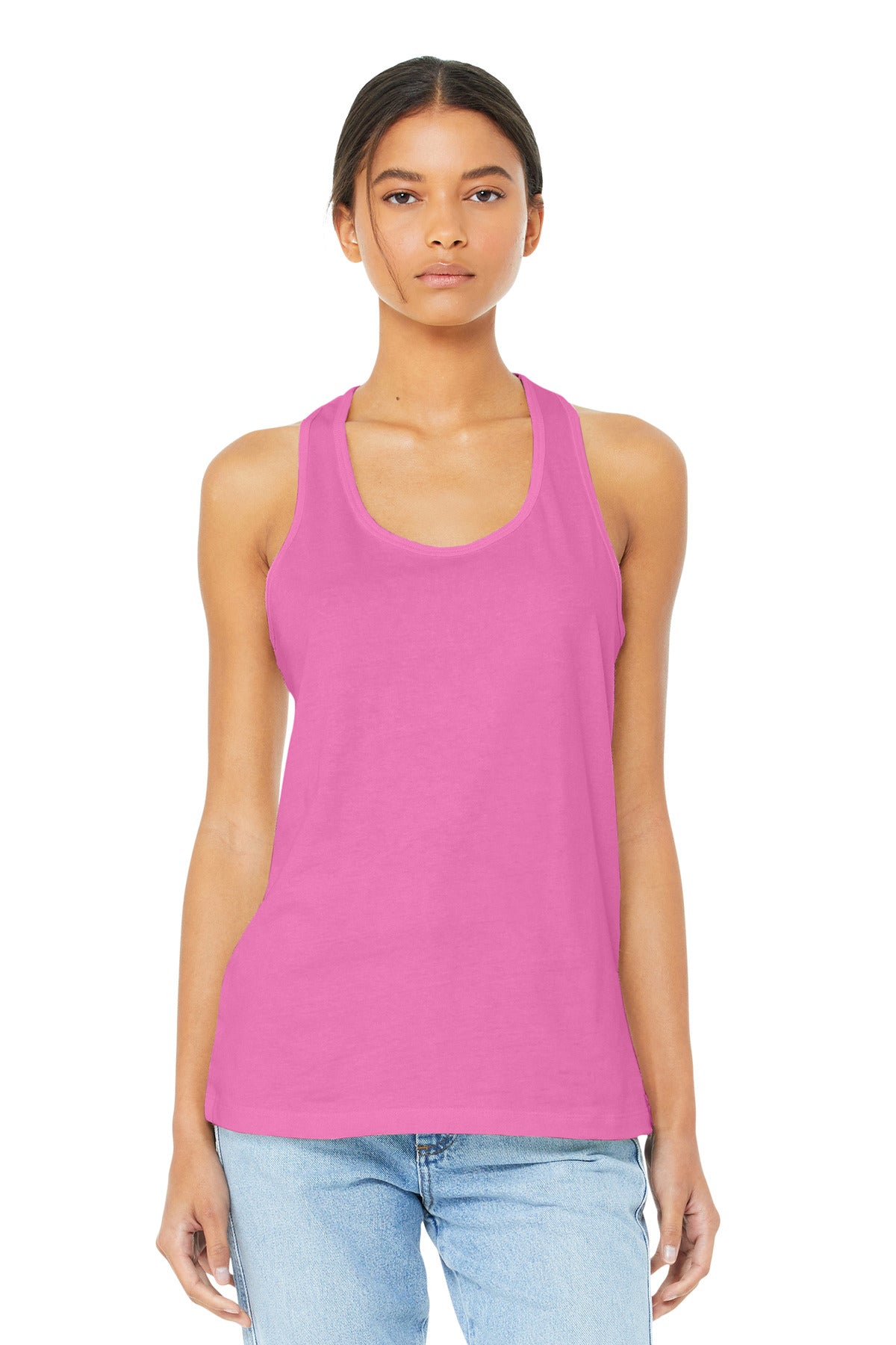 BELLA+CANVAS Women’s Jersey Racerback Tank BC6008