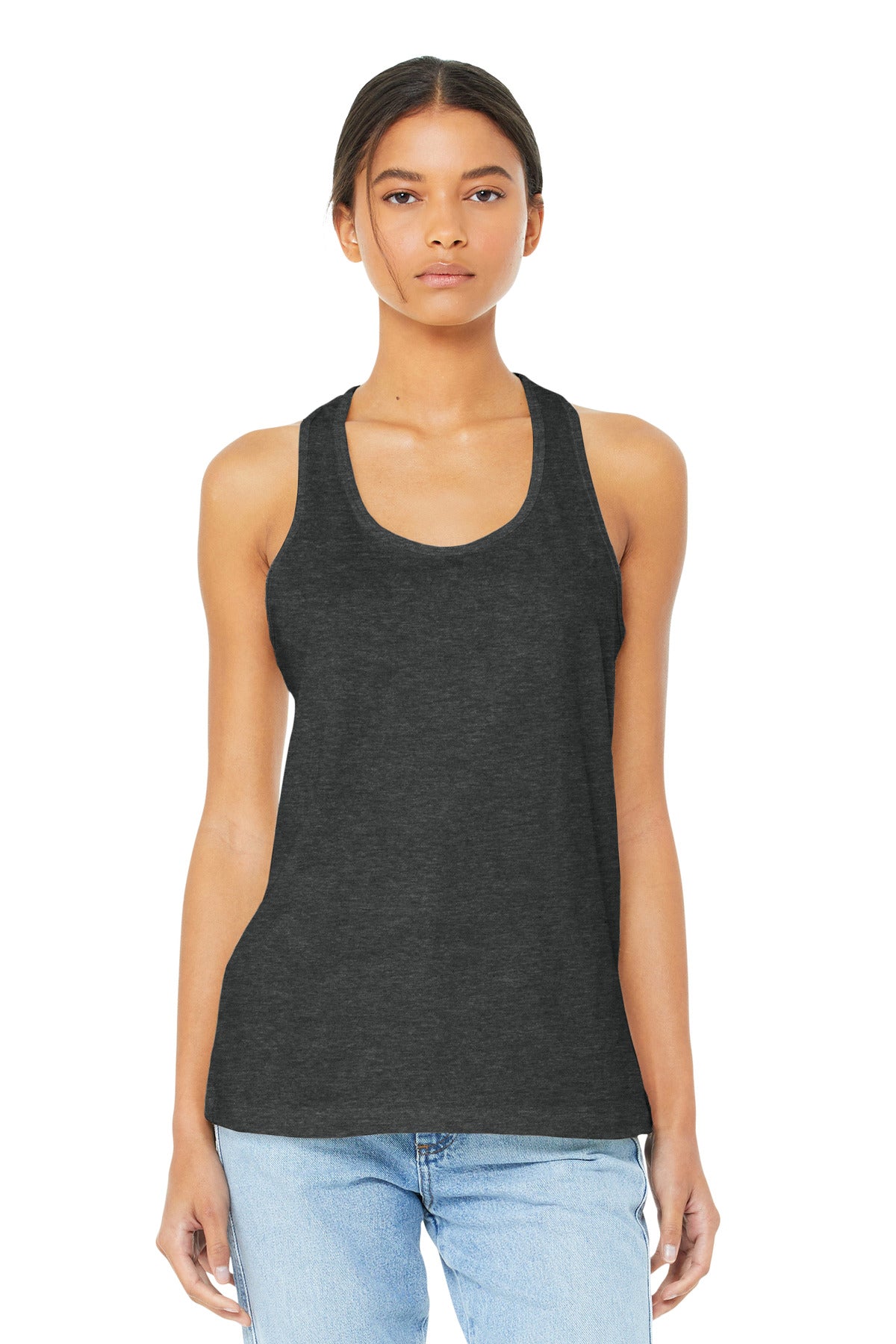 BELLA+CANVAS Women’s Jersey Racerback Tank BC6008