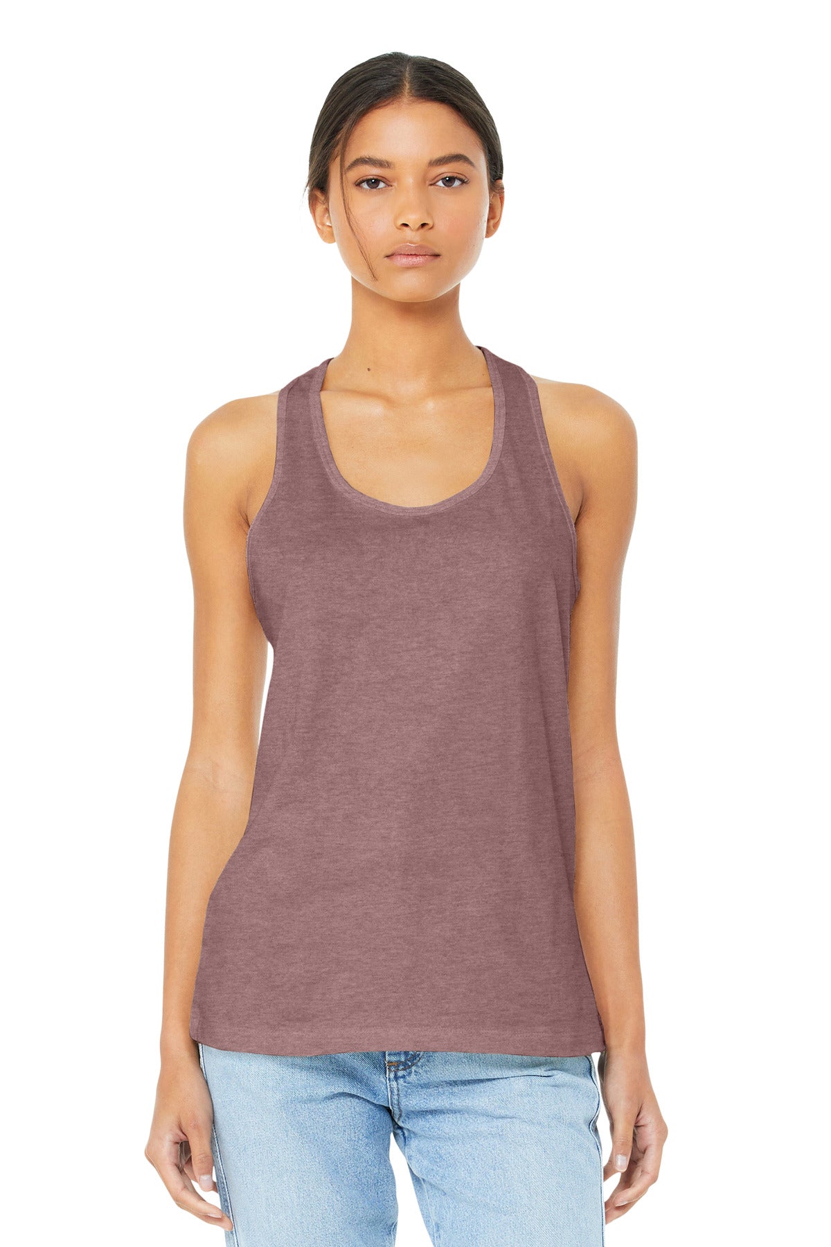 BELLA+CANVAS Women’s Jersey Racerback Tank BC6008