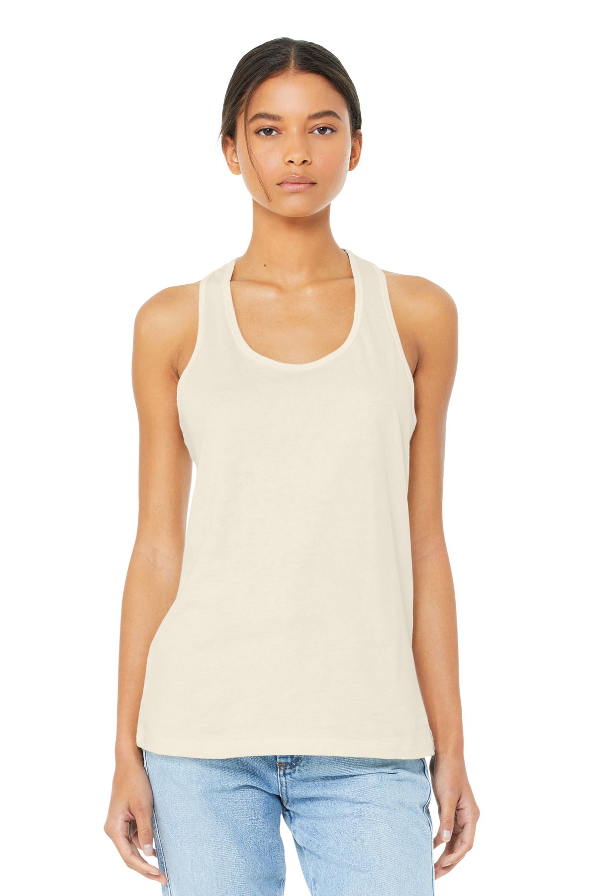 BELLA+CANVAS Women’s Jersey Racerback Tank BC6008