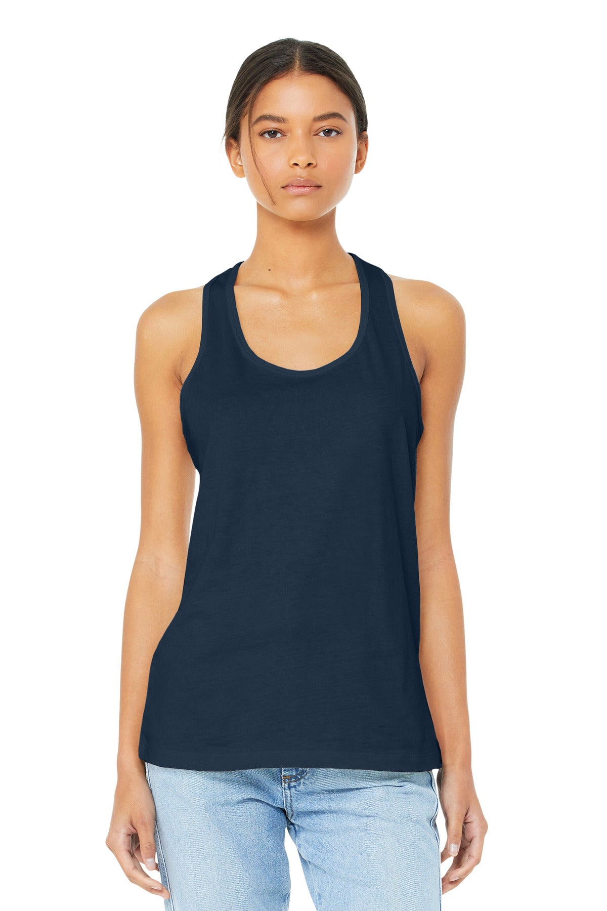 BELLA+CANVAS Women’s Jersey Racerback Tank BC6008