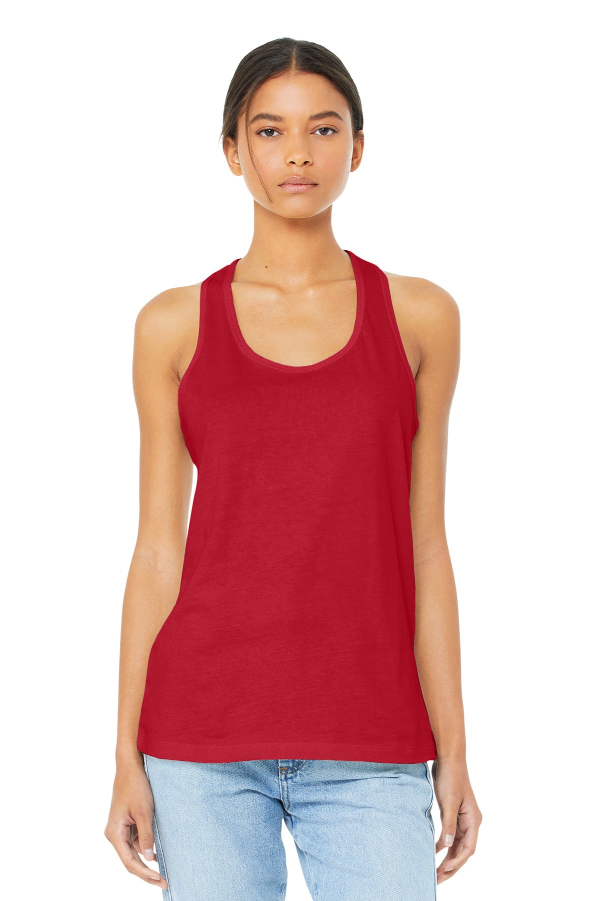 BELLA+CANVAS Women’s Jersey Racerback Tank BC6008