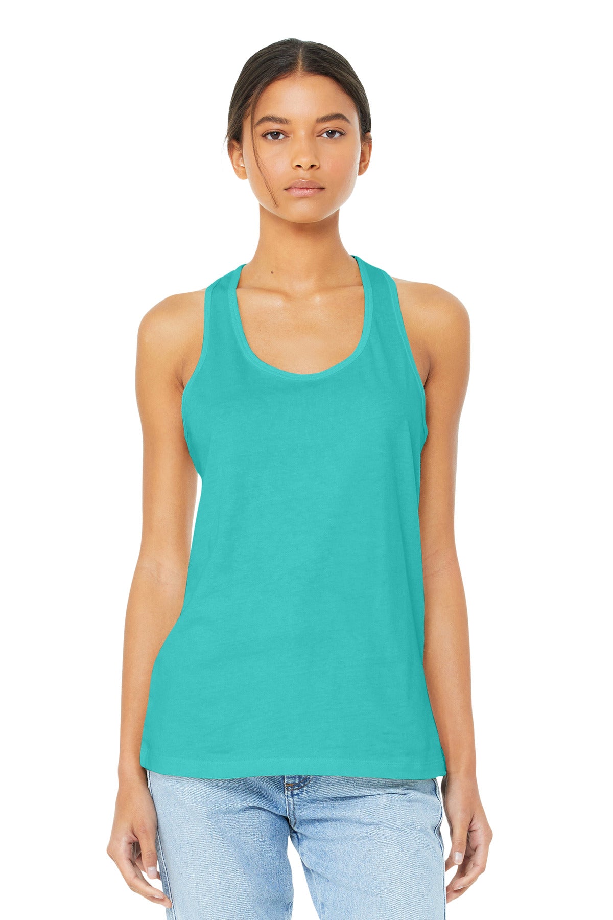 BELLA+CANVAS Women’s Jersey Racerback Tank BC6008