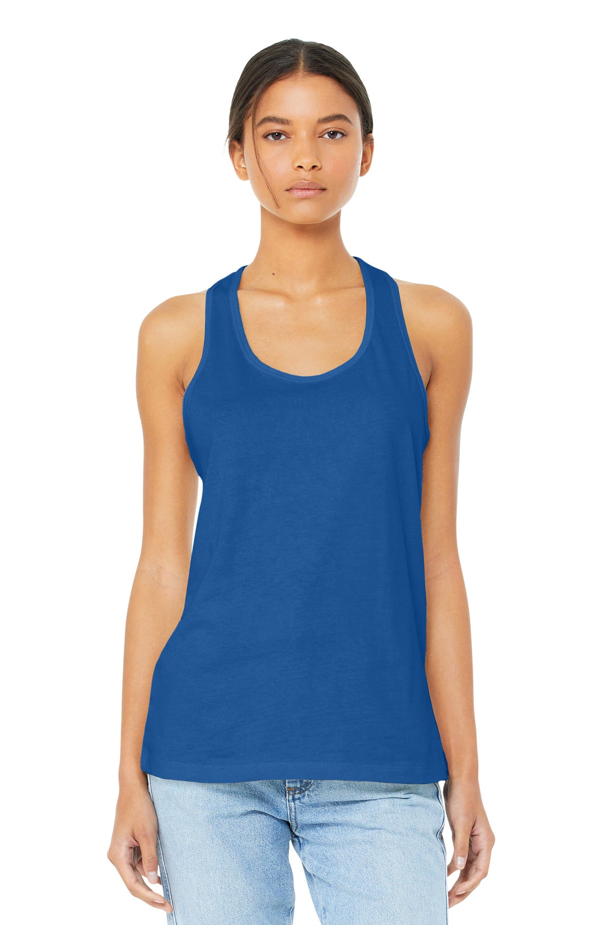 BELLA+CANVAS Women’s Jersey Racerback Tank BC6008